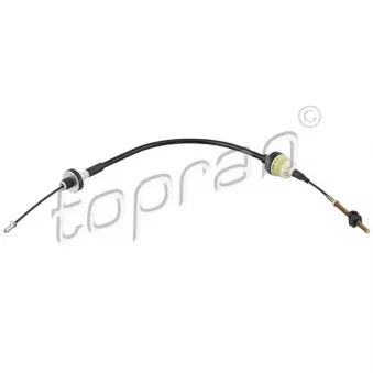 Tirette à câble, commande d'embrayage TOPRAN 205 612
