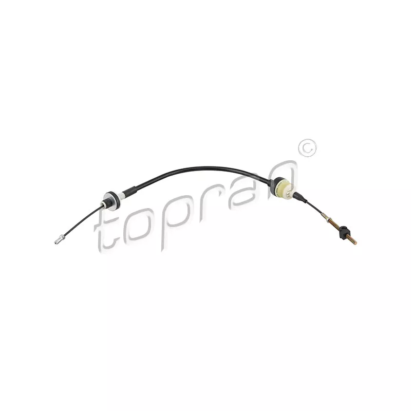 Tirette à câble, commande d'embrayage TOPRAN 205 612