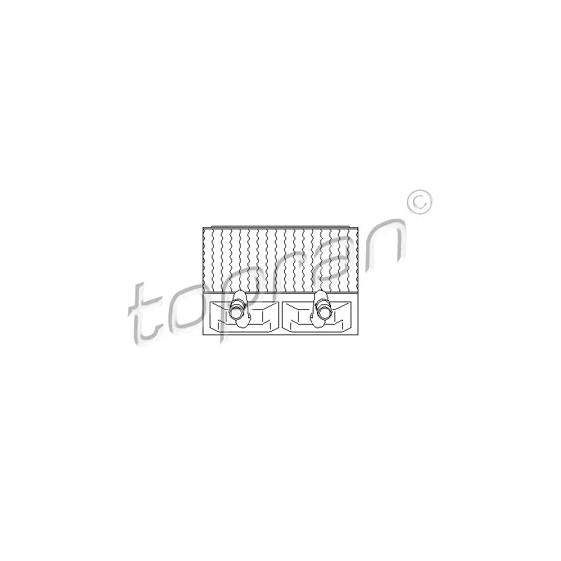 Système de chauffage TOPRAN 205 792