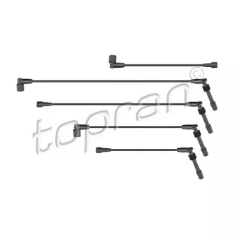 Kit de câbles d'allumage TOPRAN 206 243