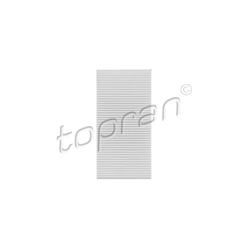 Filtre, air de l'habitacle TOPRAN 206 245