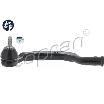 Rotule de barre de connexion avant gauche TOPRAN 207 042