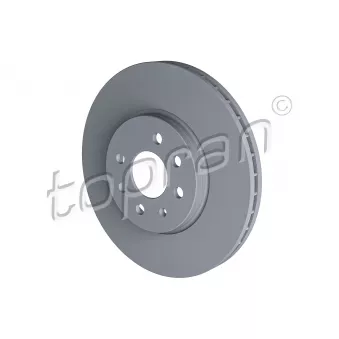 Jeu de 2 disques de frein avant TOPRAN 207 179