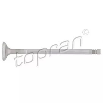 Soupape d'admission TOPRAN 207 303