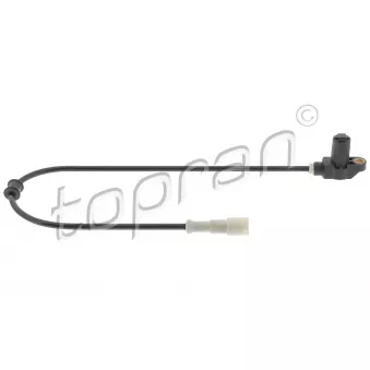 Capteur, vitesse de roue TOPRAN 207 449