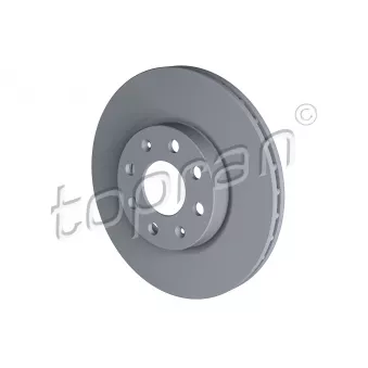 Jeu de 2 disques de frein avant TOPRAN 207 602