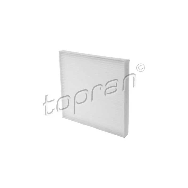 Filtre, air de l'habitacle TOPRAN 207 624