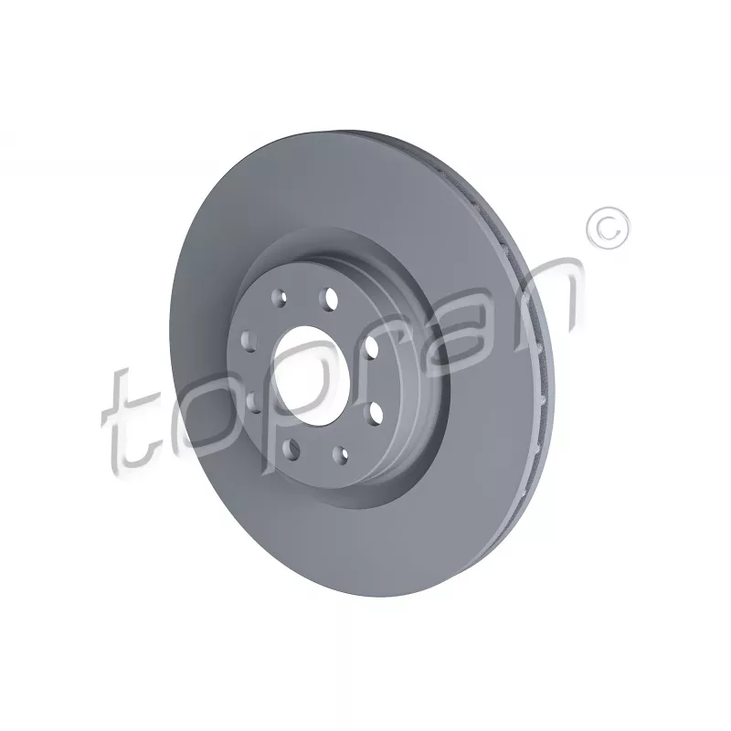 Jeu de 2 disques de frein avant TOPRAN 207 628