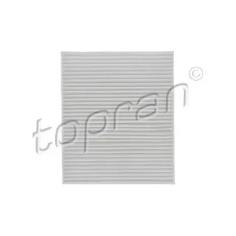 Filtre, air de l'habitacle TOPRAN 207 680