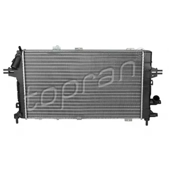 Radiateur, refroidissement du moteur TOPRAN 207 810