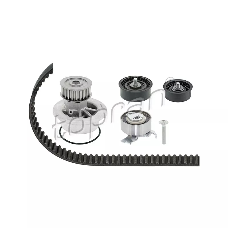 Pompe à eau + kit de courroie de distribution TOPRAN 207 898