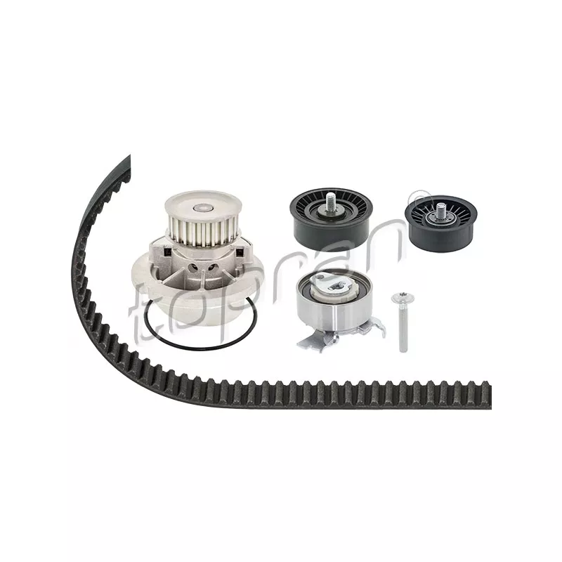 Pompe à eau + kit de courroie de distribution TOPRAN 207 902