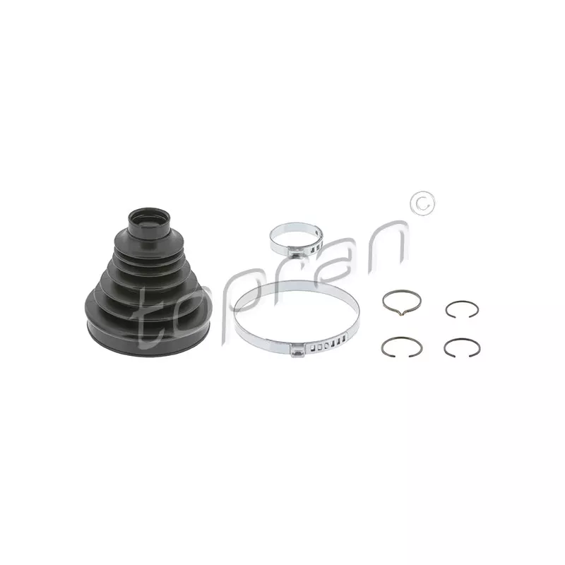 Jeu de joints-soufflets, arbre de commande TOPRAN 207 919