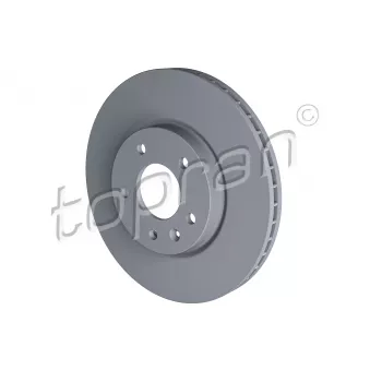 Jeu de 2 disques de frein avant TOPRAN 207 982