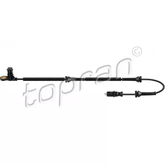 Capteur, vitesse de roue TOPRAN 208 208