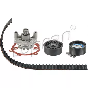Pompe à eau + kit de courroie de distribution TOPRAN 208 268