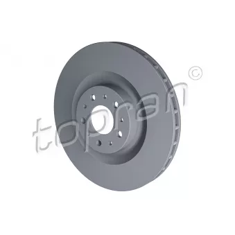 Jeu de 2 disques de frein avant TOPRAN 208 282