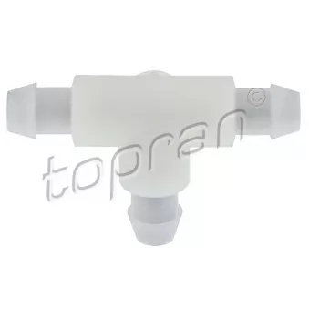 Pièce de jonction, tuyauterie d'eau de nettoyage TOPRAN 208 349