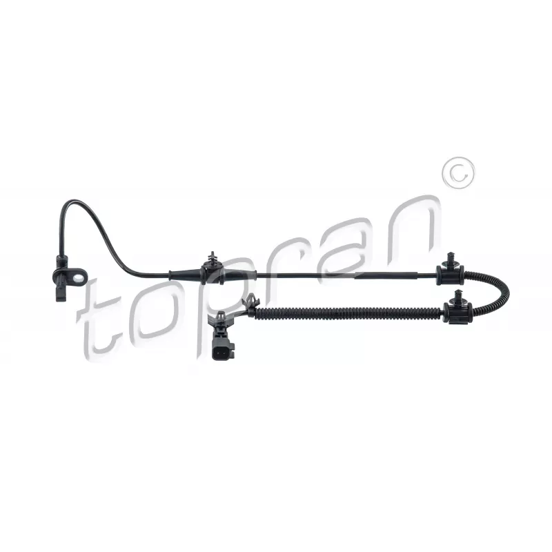 Capteur, vitesse de roue TOPRAN 208 491
