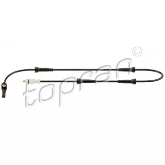 Capteur, vitesse de roue TOPRAN 208 548