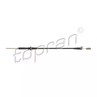 Tirette à câble, commande d'embrayage TOPRAN 208 581