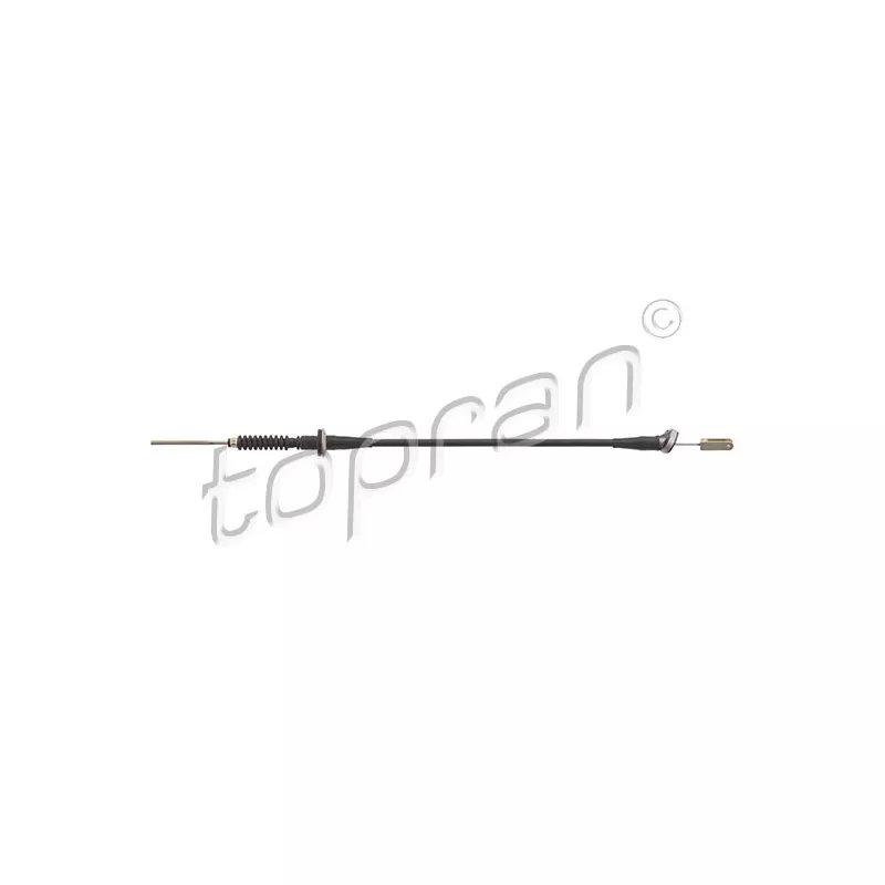 Tirette à câble, commande d'embrayage TOPRAN 208 581