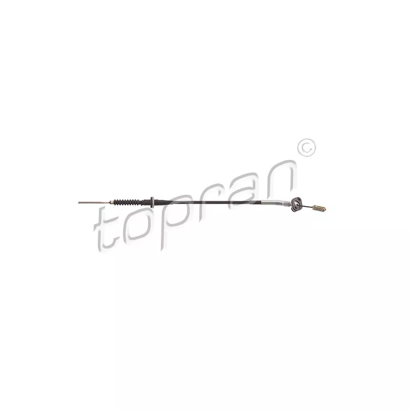 Tirette à câble, commande d'embrayage TOPRAN 208 583
