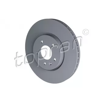 Jeu de 2 disques de frein avant TOPRAN 208 688