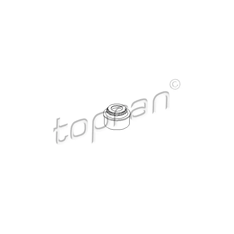 Bague d'étanchéité, tige de soupape TOPRAN 300 354
