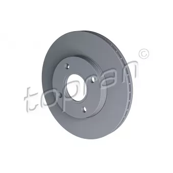 Jeu de 2 disques de frein avant TOPRAN 301 415