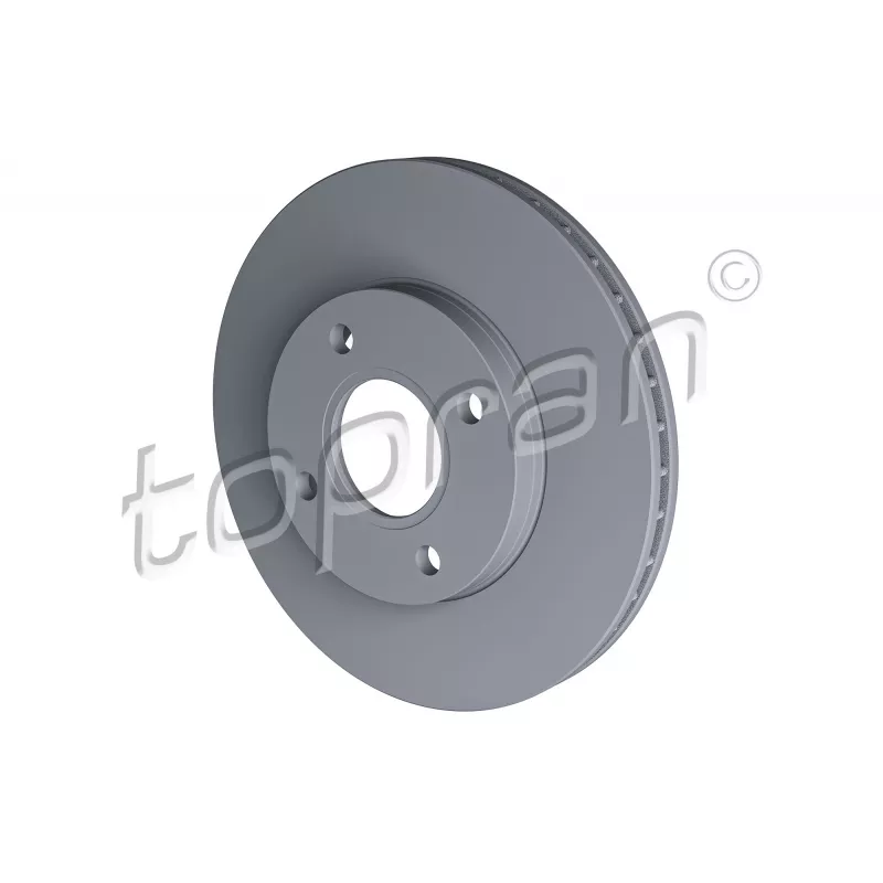 Jeu de 2 disques de frein avant TOPRAN 301 415
