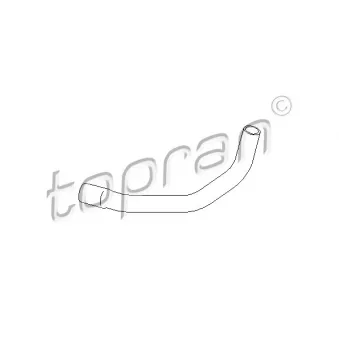 Durite de radiateur TOPRAN 301 437