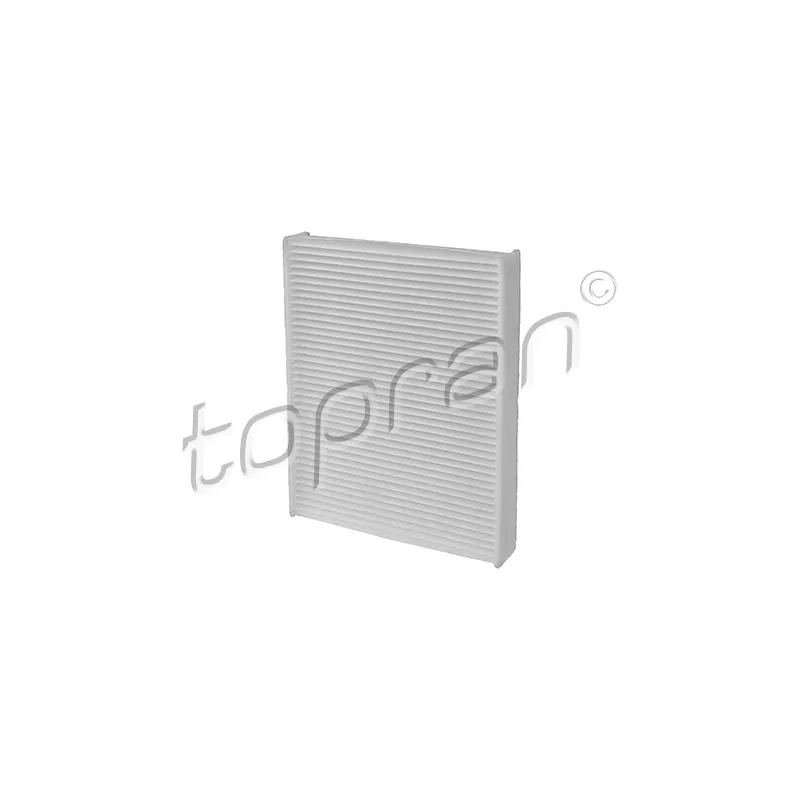 Filtre, air de l'habitacle TOPRAN 301 763