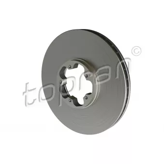 Jeu de 2 disques de frein avant TOPRAN 302 087