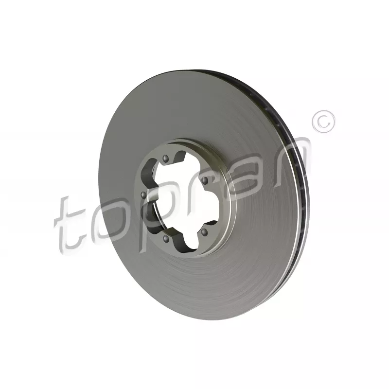 Jeu de 2 disques de frein avant TOPRAN 302 087