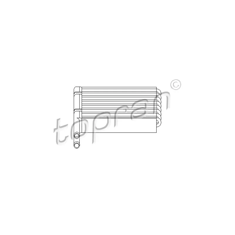Système de chauffage TOPRAN 302 111