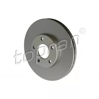 Jeu de 2 disques de frein avant TOPRAN 302 248