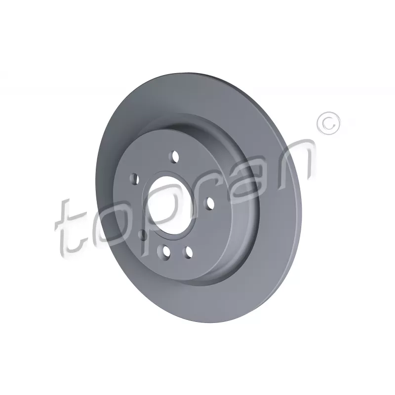 Jeu de 2 disques de frein arrière TOPRAN 302 333