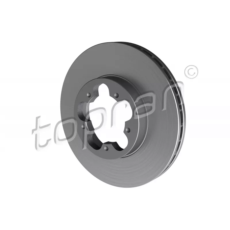 Jeu de 2 disques de frein avant TOPRAN 303 972