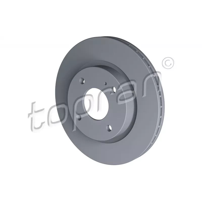Jeu de 2 disques de frein avant TOPRAN 303 974