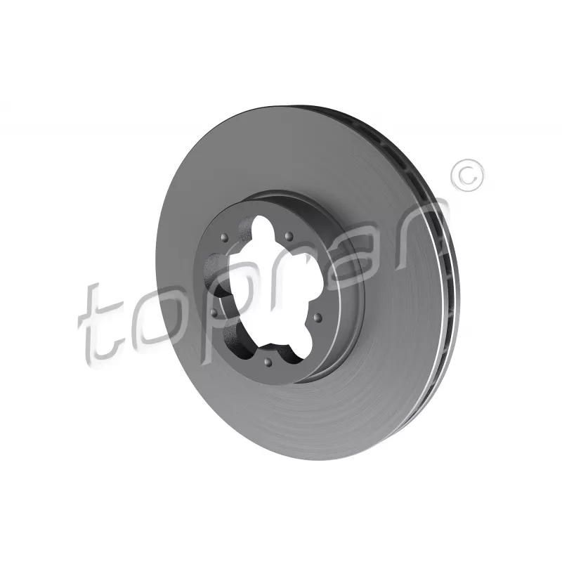 Jeu de 2 disques de frein avant TOPRAN 303 975