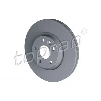 Jeu de 2 disques de frein avant TOPRAN 303 976