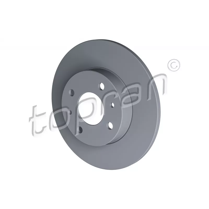 Jeu de 2 disques de frein avant TOPRAN 304 230