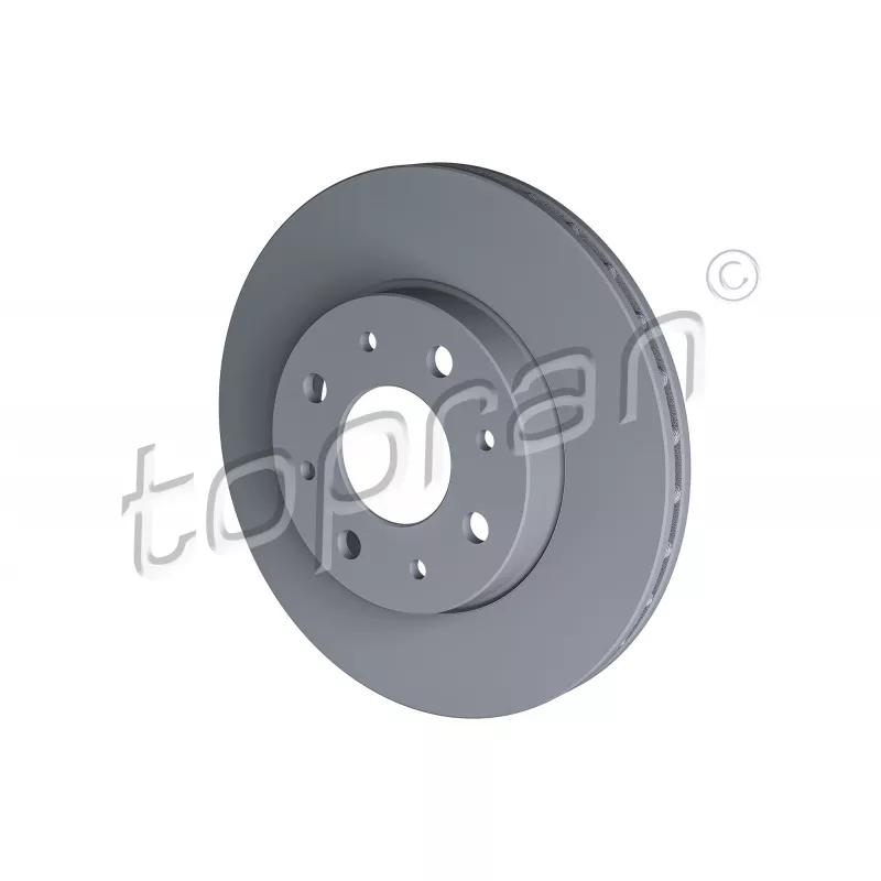 Jeu de 2 disques de frein avant TOPRAN 304 231
