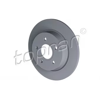Jeu de 2 disques de frein arrière TOPRAN 304 250