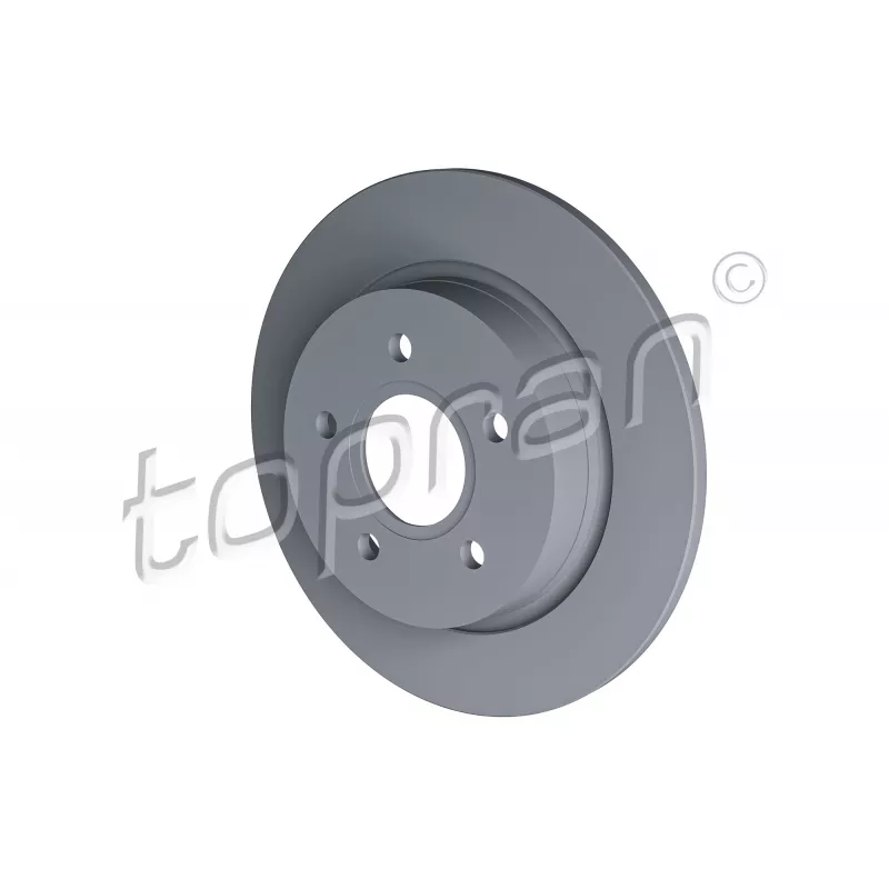 Jeu de 2 disques de frein arrière TOPRAN 304 250