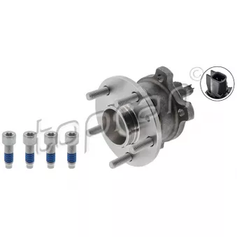 Kit de roulements de roue TOPRAN 304 568