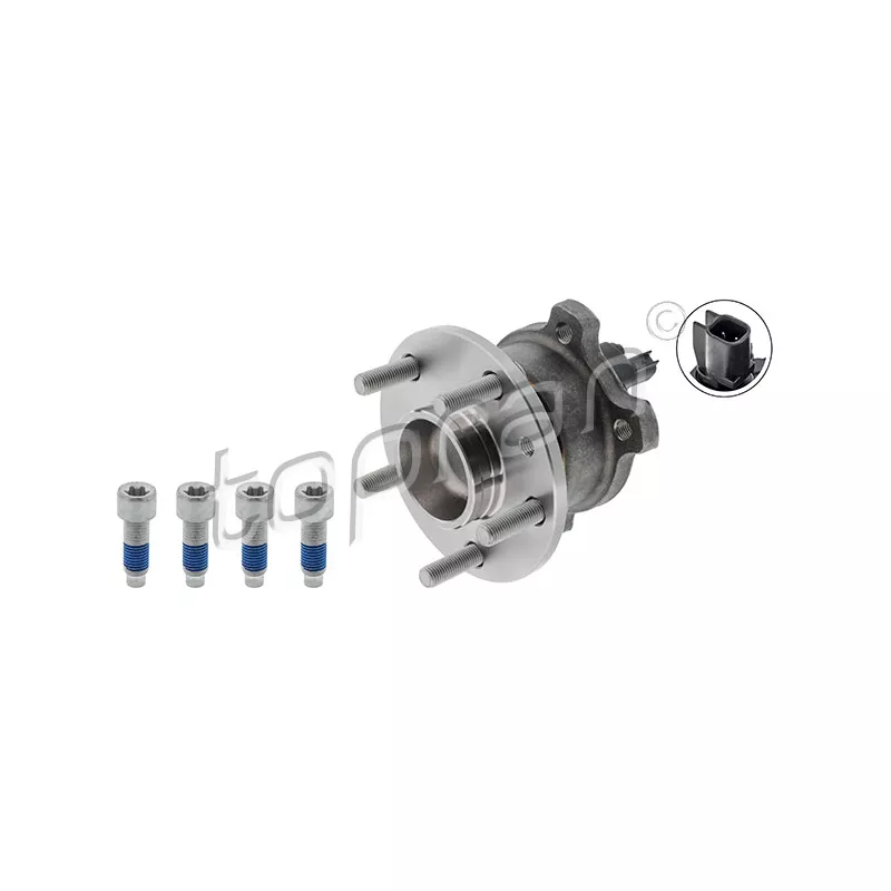 Kit de roulements de roue TOPRAN 304 568