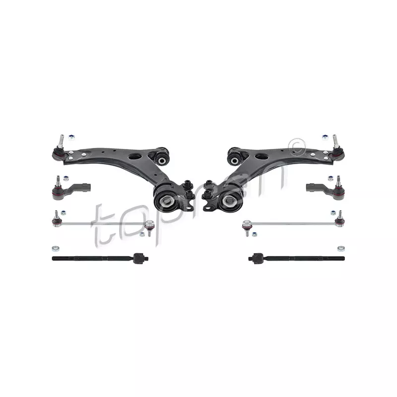 Jeu de bras, suspension de roue TOPRAN 304 692