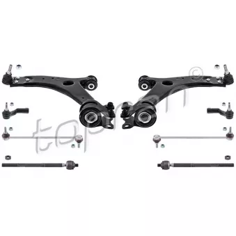 Jeu de bras, suspension de roue TOPRAN 304 693